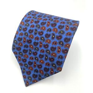 Angelo Stanganini Paisley 100% Silk Made in Italy Men's Tie - 62 1/2" x 3 3/4"
